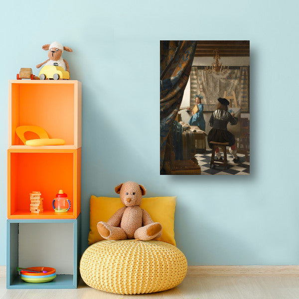 De Schilderkonst - Johannes Vermeer canvas