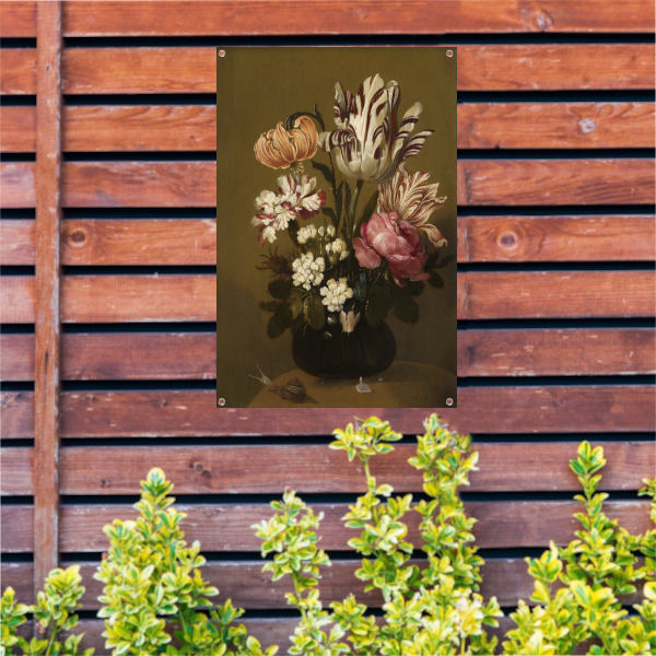 Bloemstuk - Hans Bollongier tuinposter