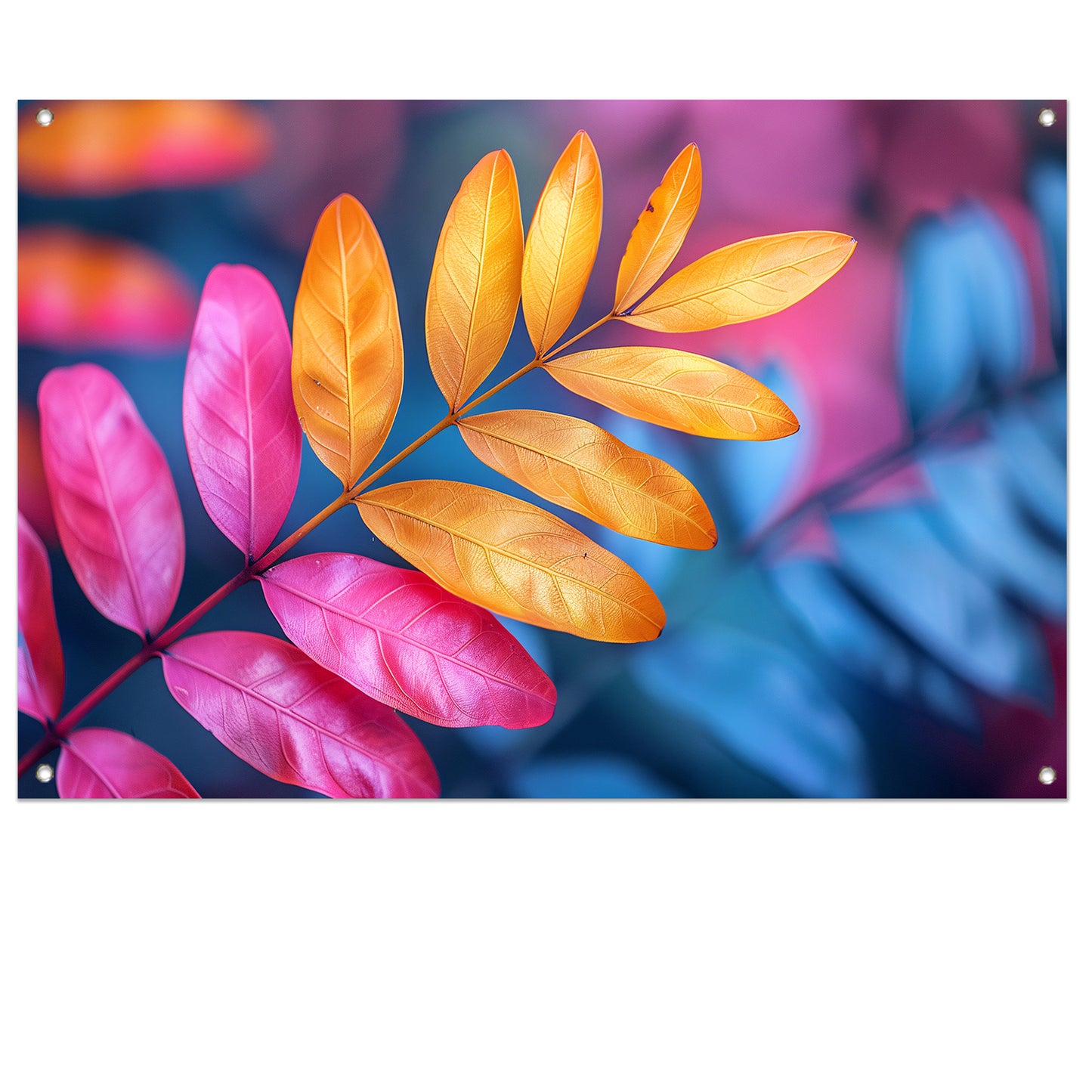 Minimalistisch Blad op Tak tuinposter