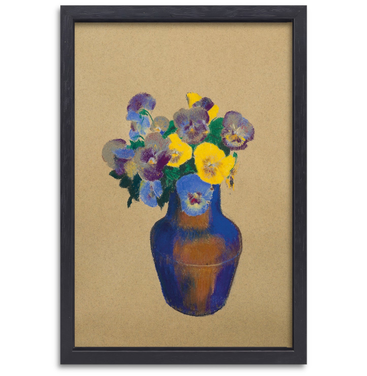 Gedachten - Odilon Redon canvas met baklijst