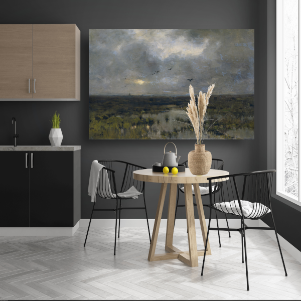Het moeras - Anton Mauve acrylglas