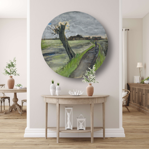 Knotwilg - Vincent van Gogh forex muurcirkel