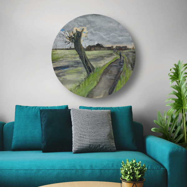 Knotwilg - Vincent van Gogh forex muurcirkel