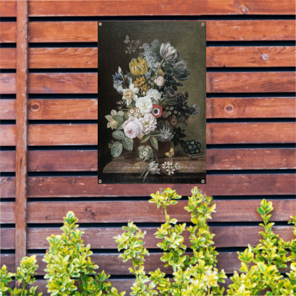 Stilleven met bloemen - Eelke Jelles Eelkema tuinposter