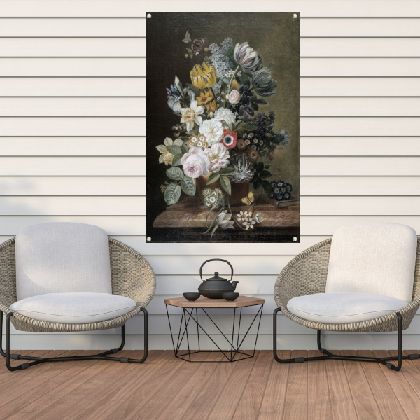 Stilleven met bloemen - Eelke Jelles Eelkema tuinposter