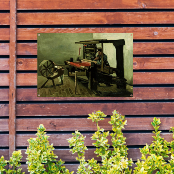 De wever - Vincent van Gogh tuinposter
