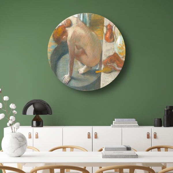 De Badkuip - Edgar Degas forex muurcirkel