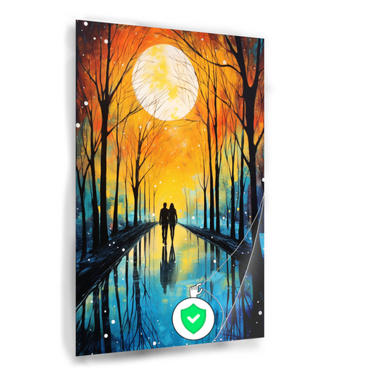 Samen Onder de Volle Maan poster