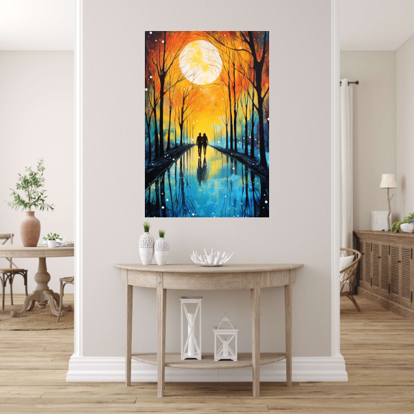 Samen Onder de Volle Maan poster