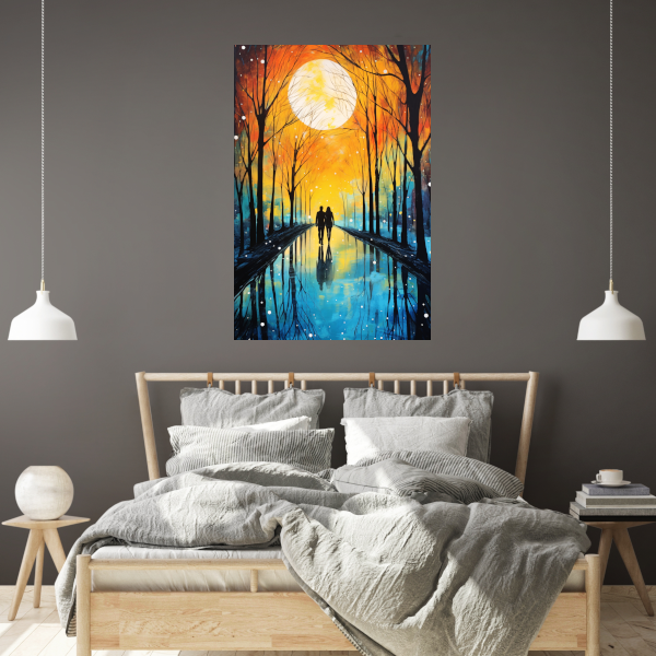 Samen Onder de Volle Maan poster
