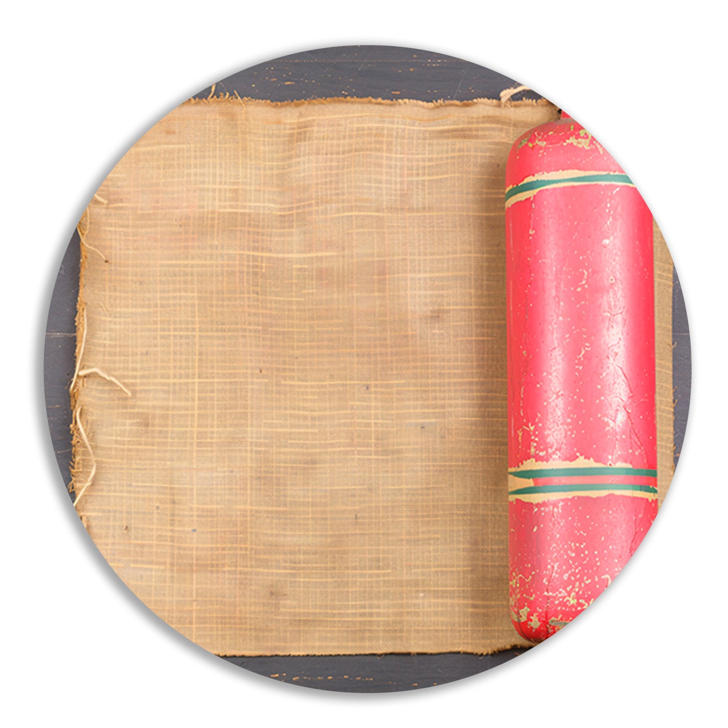 Vintage vuurblusser met verweerd doek forex muurcirkel