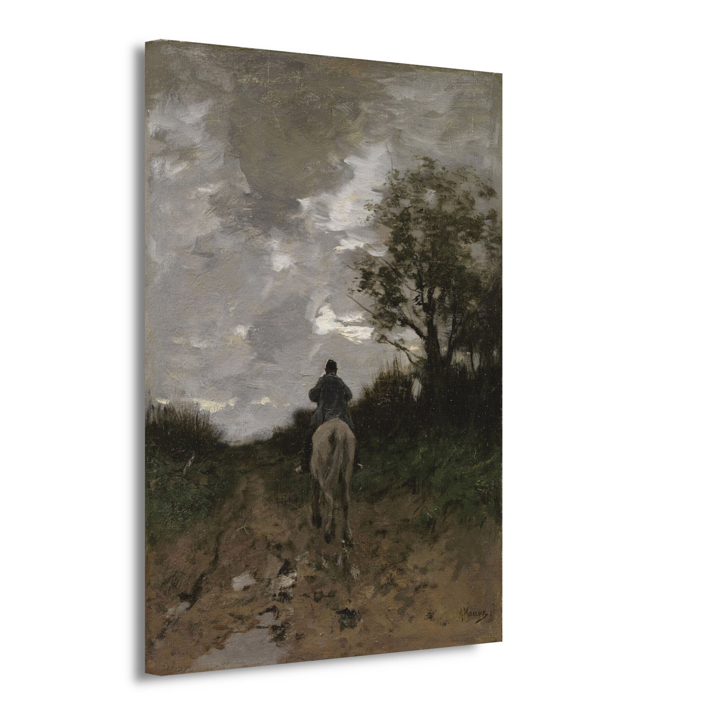 Huiswaarts - Anton Mauve canvas