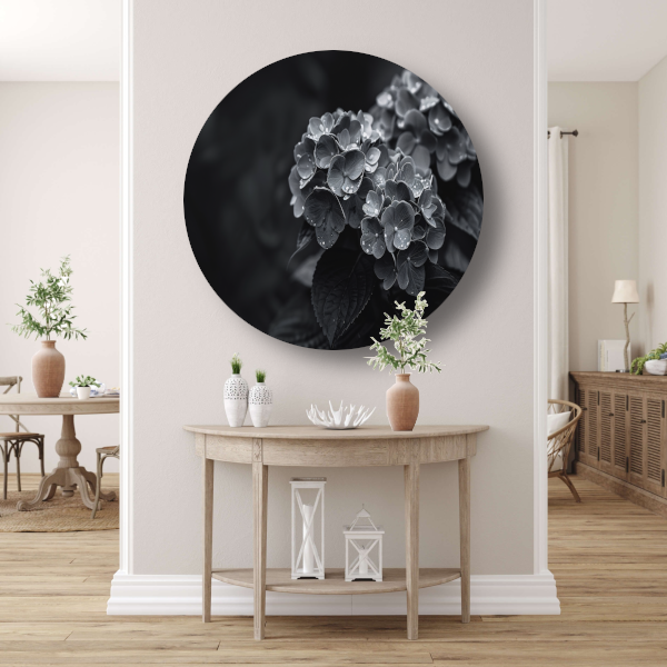 Hydrangeas in Vaas forex muurcirkel