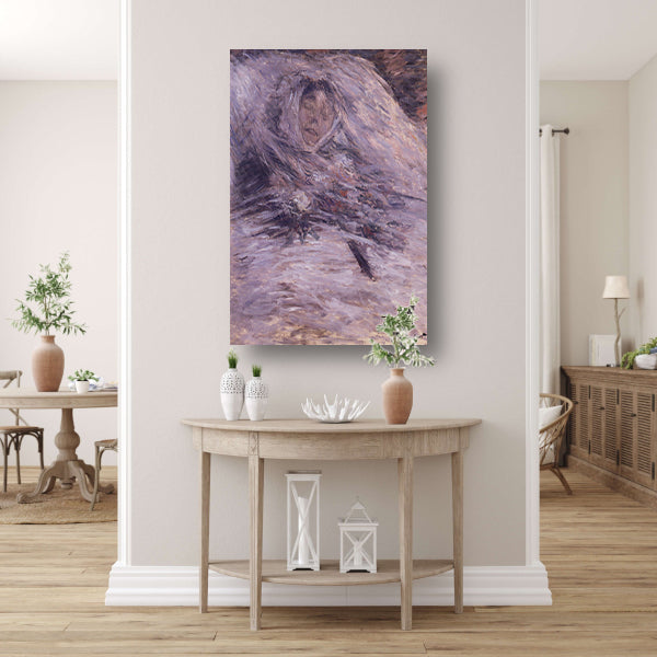 Camille Monet op haar sterfbed - Claude Monet poster