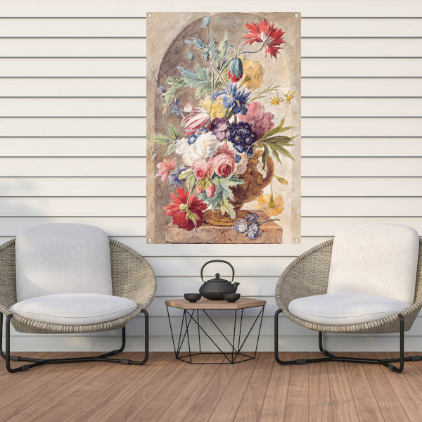 Bloemstilleven - Jan van Huysum tuinposter