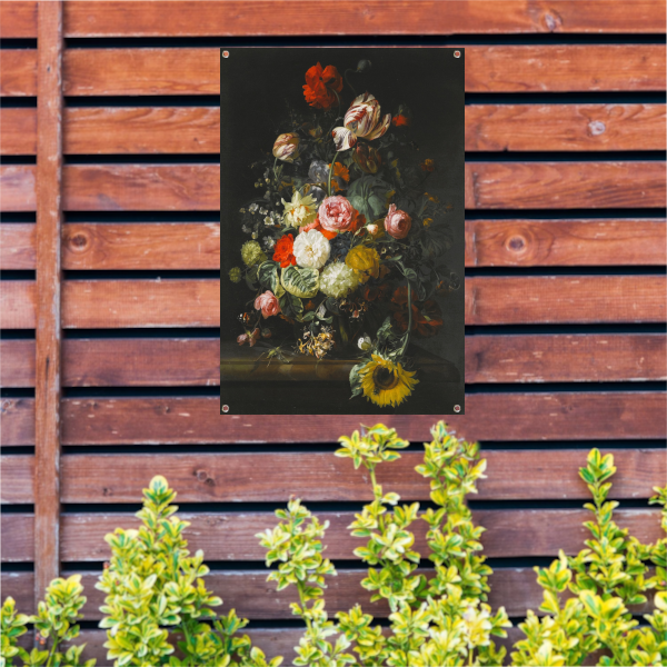 Bloemstilleven - Rachel Ruysch tuinposter