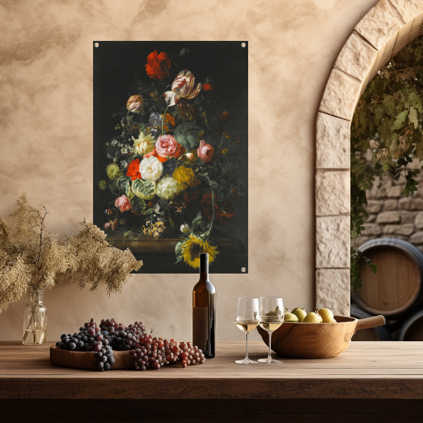 Bloemstilleven - Rachel Ruysch tuinposter