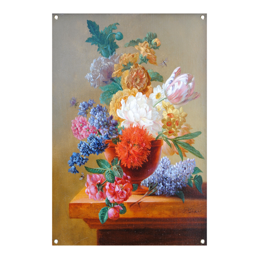 Bloemenstilleven - Pieter Faes tuinposter