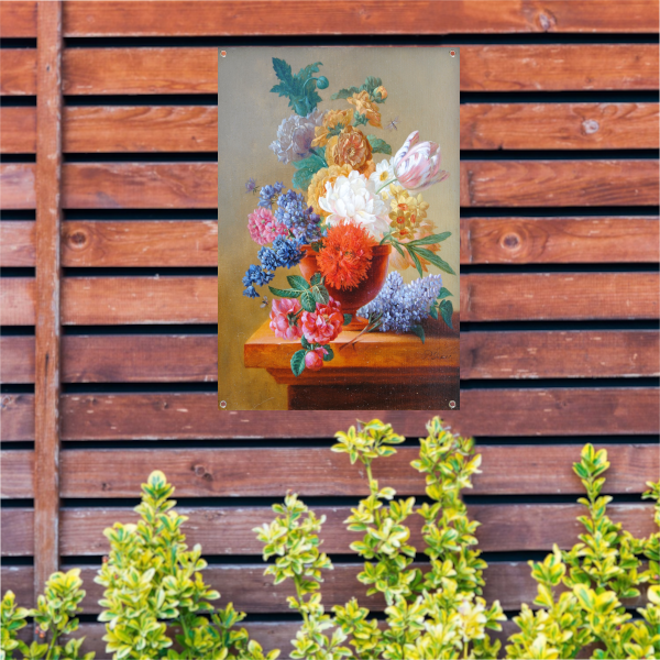 Bloemenstilleven - Pieter Faes tuinposter