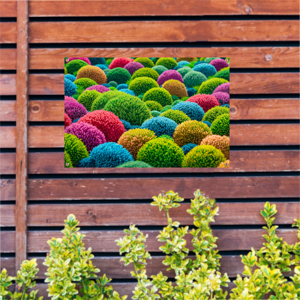 Bloemenpracht à la Van Gogh tuinposter