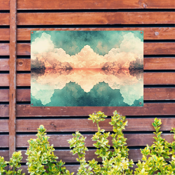 Compositie in Lijnen en Kleuren tuinposter