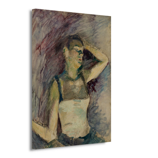 Danser studie - Henri de Toulouse-Lautrec canvas