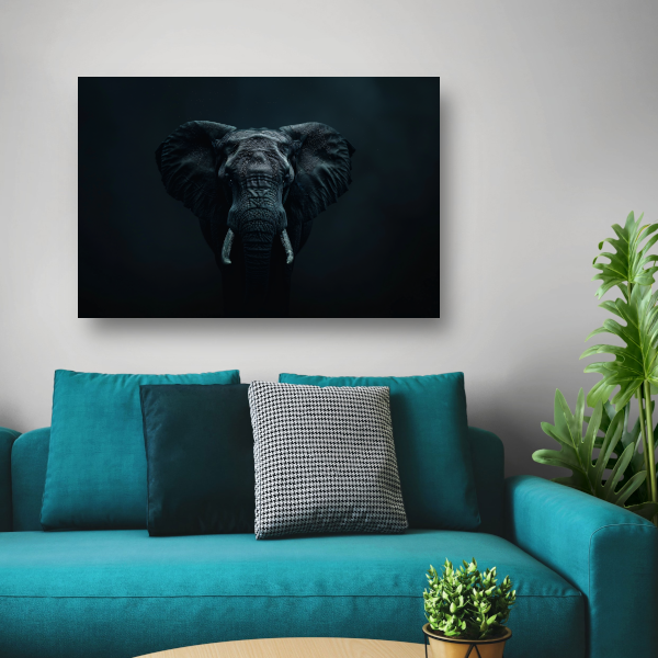 Stille Nacht met de Koning der Dieren poster
