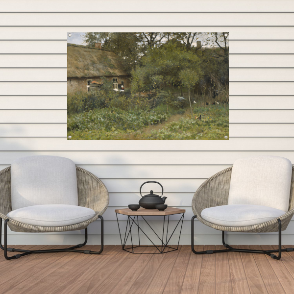 De moestuin - Anton Mauve tuinposter
