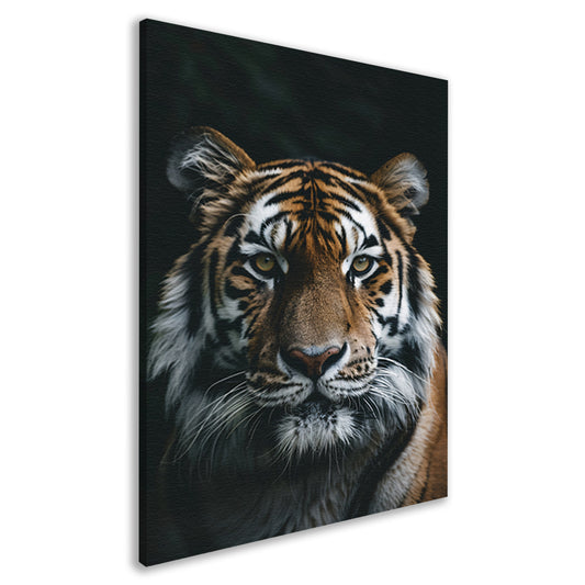 Portret van een majestueuze tijger canvas