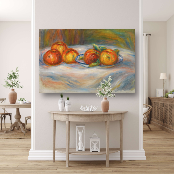 Stilleven met appels - Pierre-Auguste Renoir poster