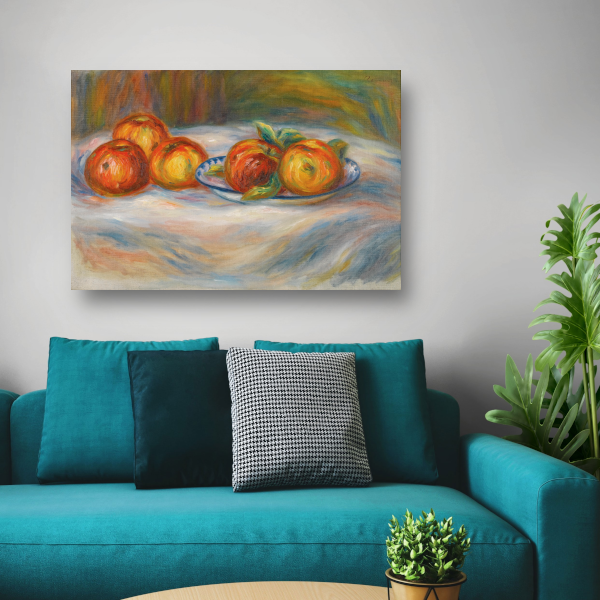 Stilleven met appels - Pierre-Auguste Renoir poster