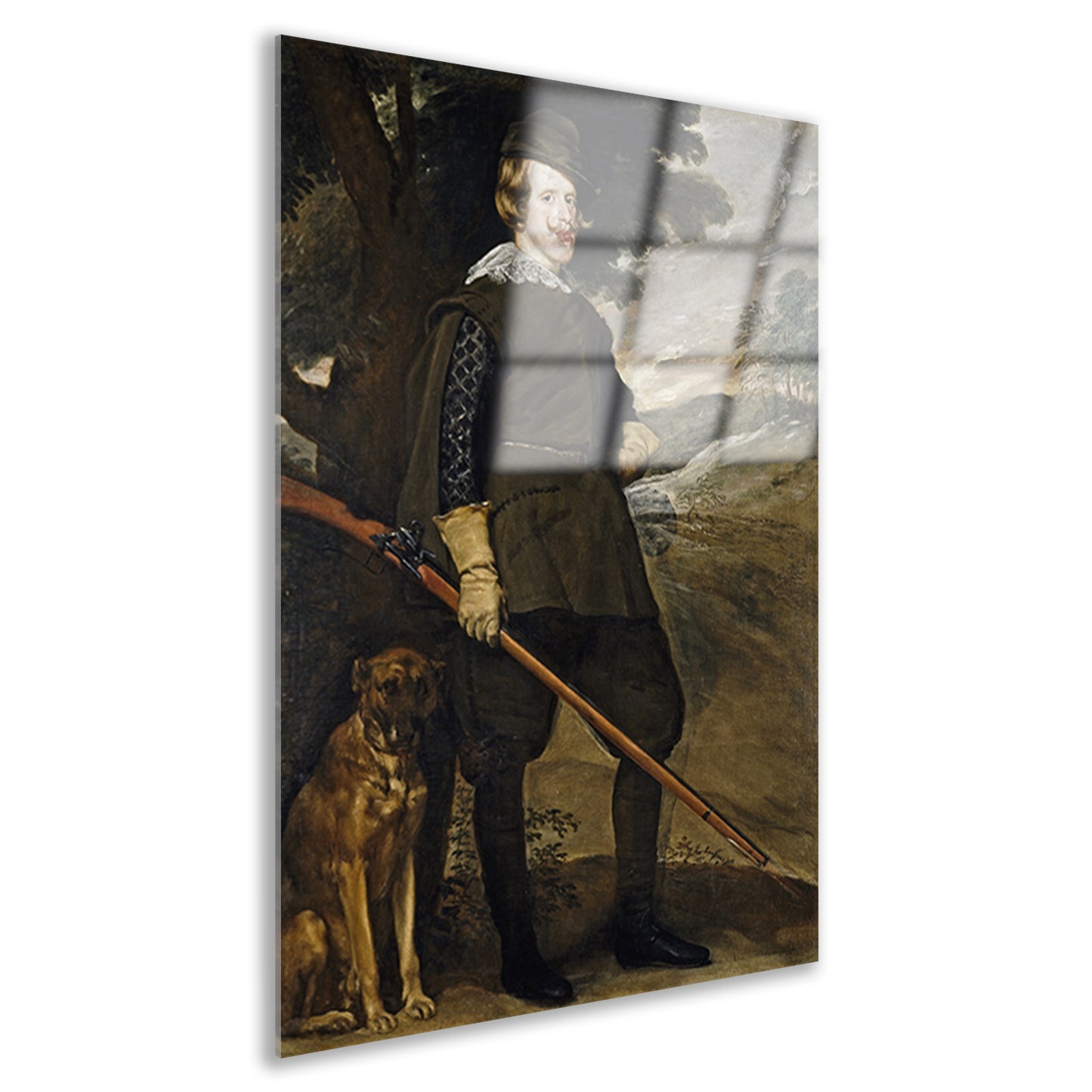 Filips IV als jager - Diego Velázquez Acrylglas