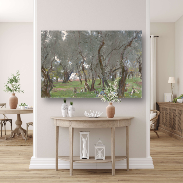 De Olijfgaard - John Singer Sargent acrylglas