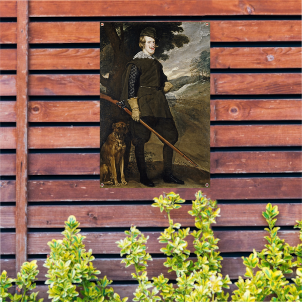 Filips IV als jager - Diego Velázquez tuinposter