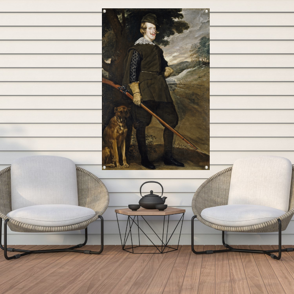 Filips IV als jager - Diego Velázquez tuinposter