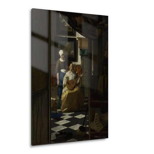 De liefdesbrief - Johannes Vermeer Acrylglas