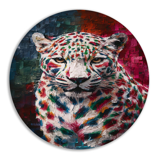 De Essentie van Kleur en Emotie aluminium muurcirkel