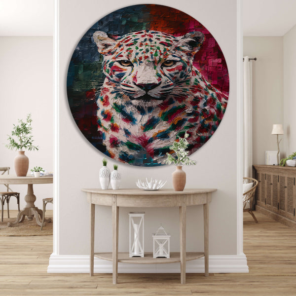 De Essentie van Kleur en Emotie aluminium muurcirkel