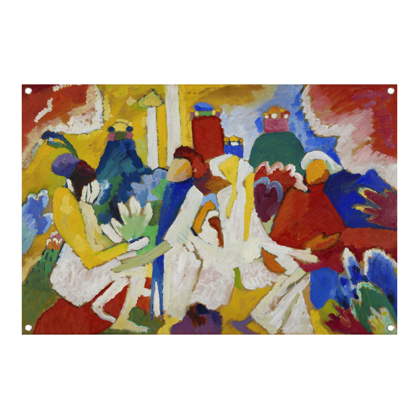 Compositie VII - Wassily Kandinsky tuinposter