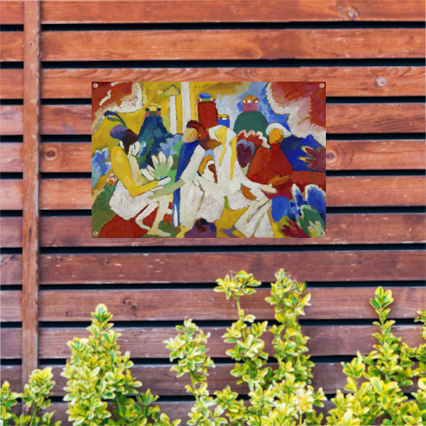 Compositie VII - Wassily Kandinsky tuinposter