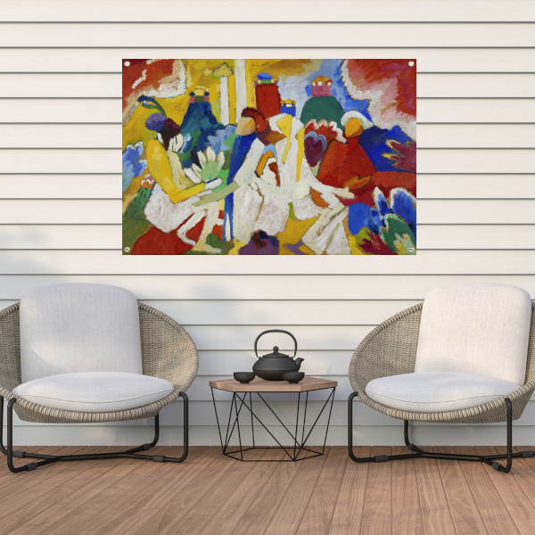 Compositie VII - Wassily Kandinsky tuinposter