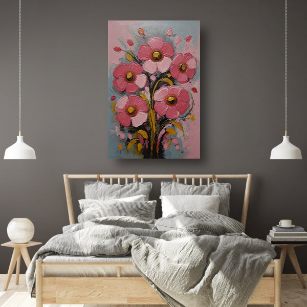 Bloeiende Schoonheid in Moderne Impressionisme poster