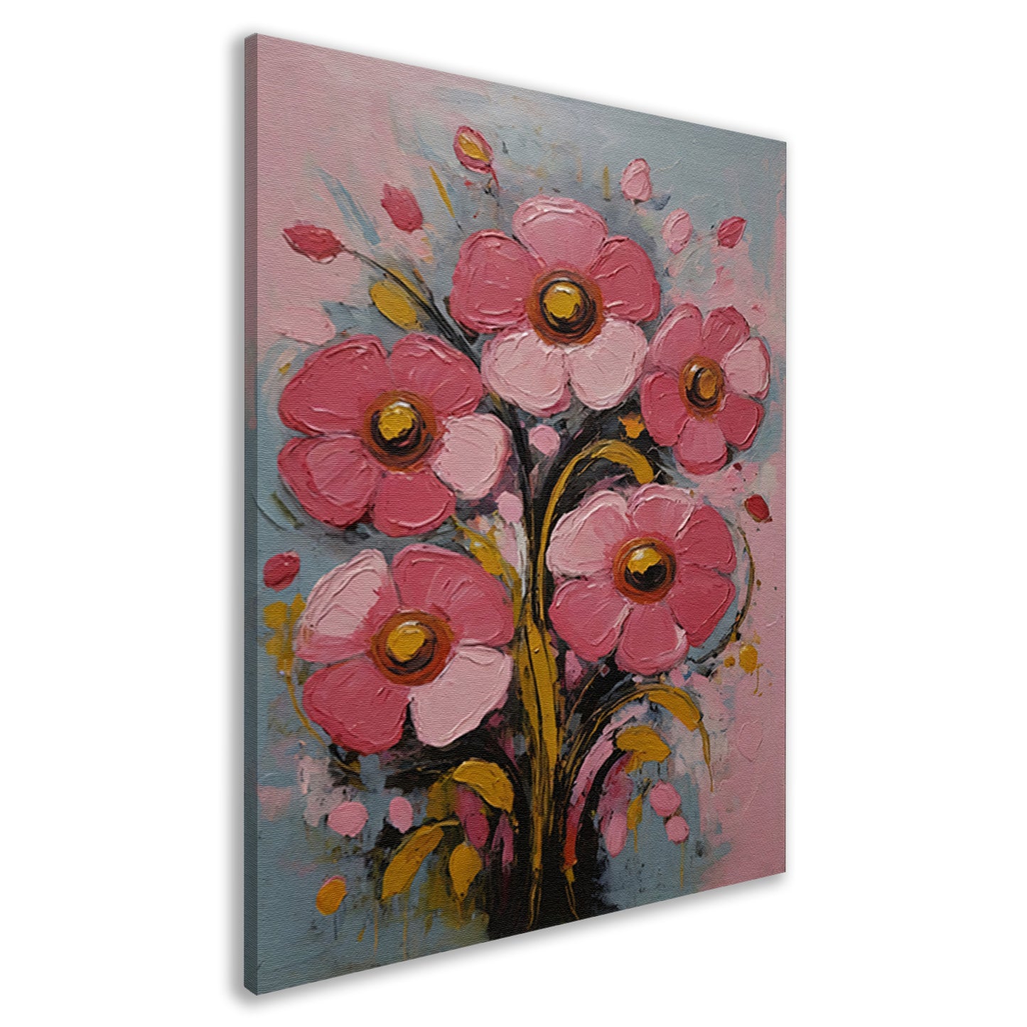 Bloeiende Schoonheid in Moderne Impressionisme canvas