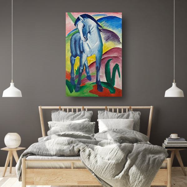 Blaues Pferd I - Franz Marc poster