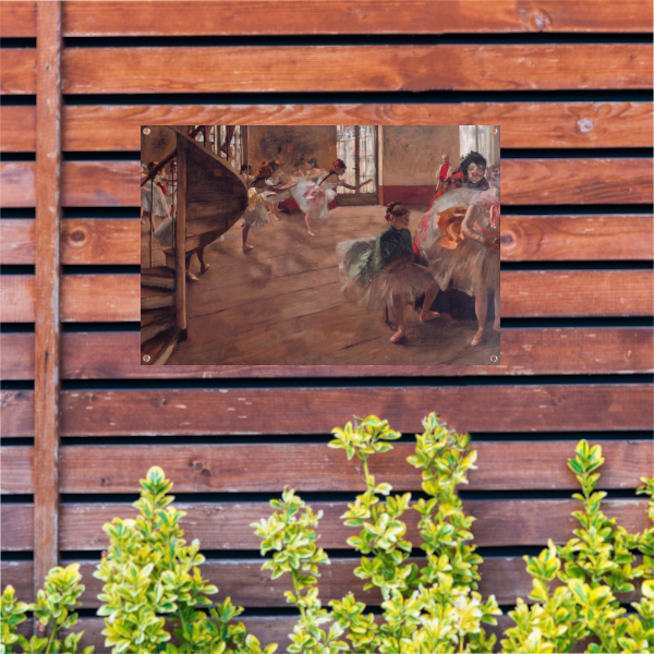 Balletrepetitie - Edgar Degas tuinposter