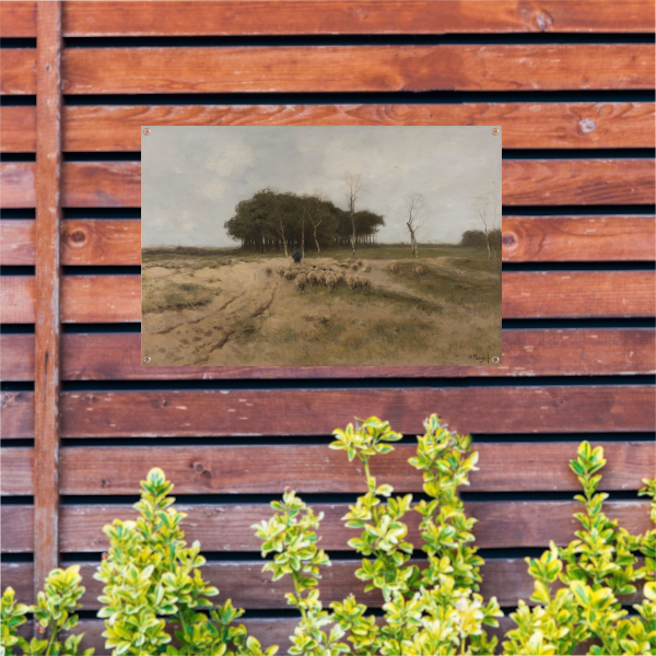 Heide bij Laren - Anton Mauve tuinposter