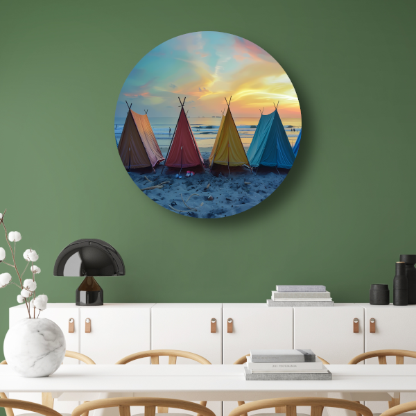 Minimalistische Strandtenten forex muurcirkel