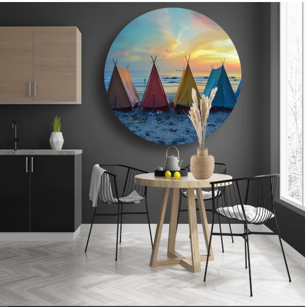 Minimalistische Strandtenten forex muurcirkel