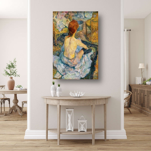 Roodharige - Henri de Toulouse-Lautrec poster