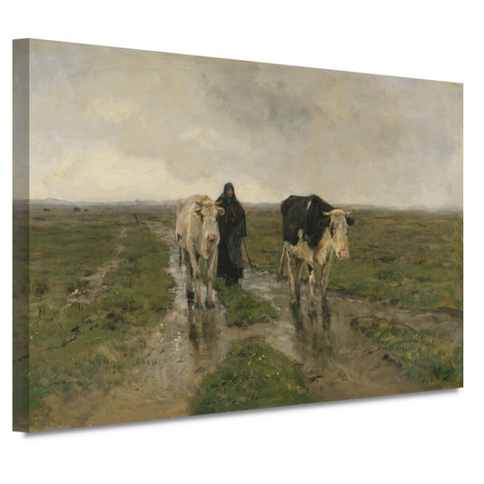 Veranderend weiland - Anton Mauve canvas